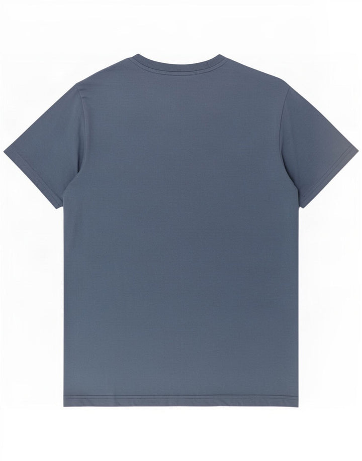 T-shirt grafica da uomo Penguin Top in cotone blu navy medio
