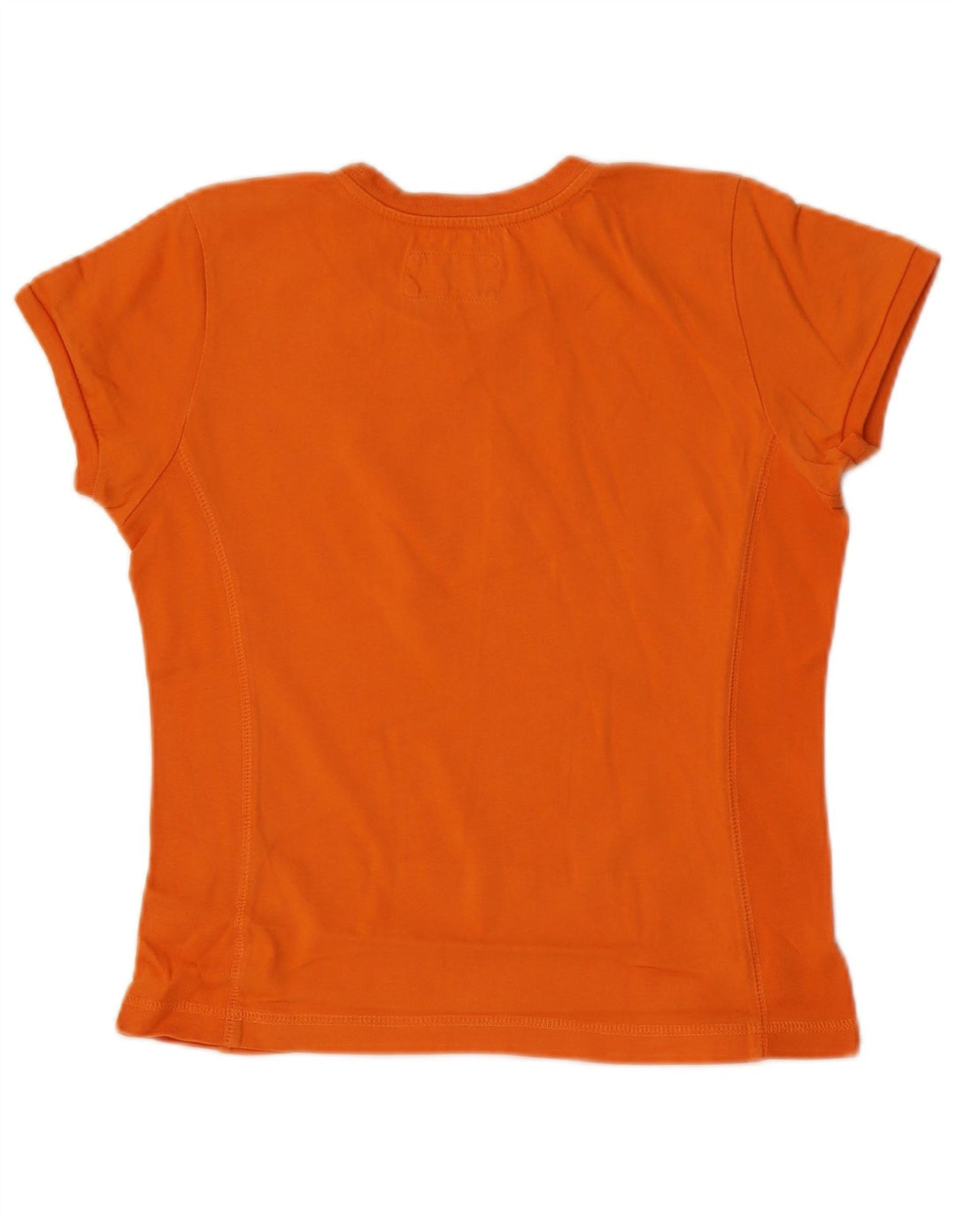 T-shirt Champion da donna Heritage Classics UK 12 cotone arancione medio