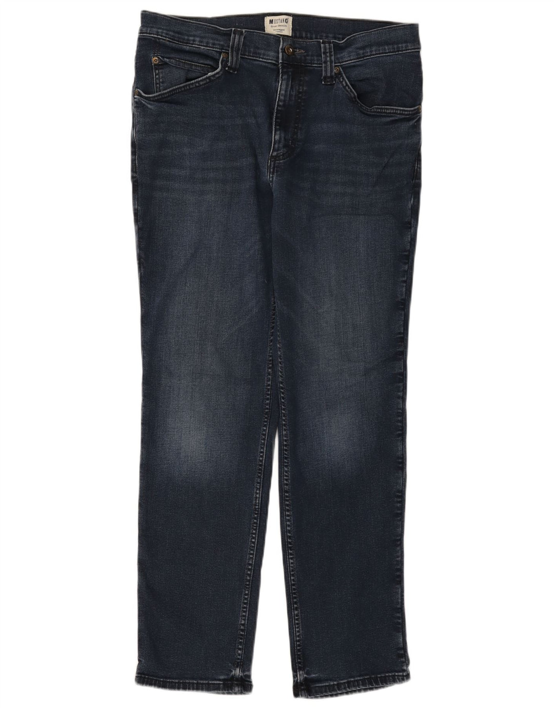 Mustang Jeans affusolati da uomo Tramper W34 L30 cotone blu