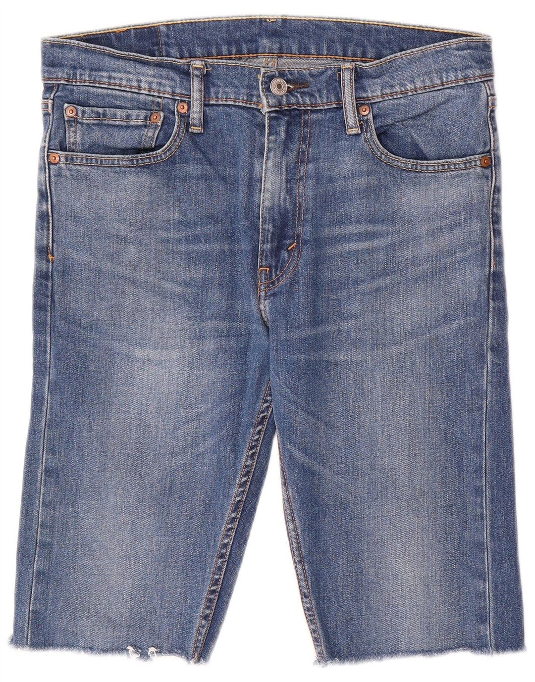 Pantaloncini di jeans Levi's 510 da uomo W32 in cotone blu medio
