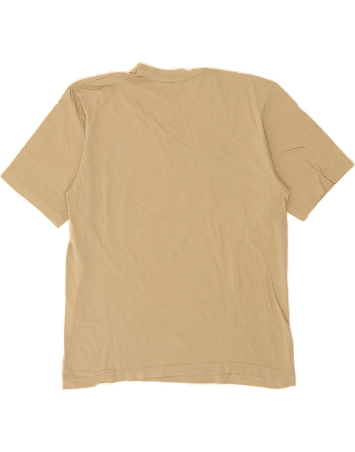 INVICTA Mens Graphic T-Shirt Top Large Beige Cotton Vintage Invicta and Second-Hand Invicta from Messina Hembry 