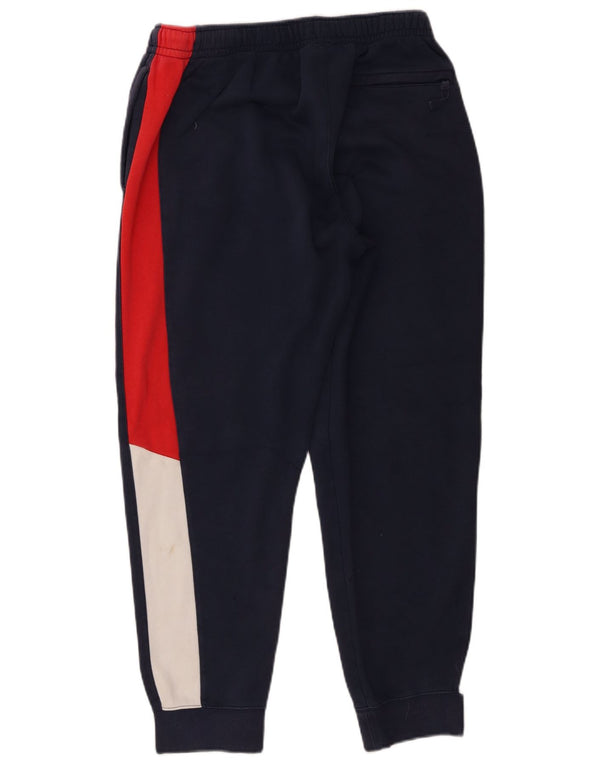 Pantaloni da tuta da uomo Nike Joggers UK 16 Large Blu Navy Colourblock