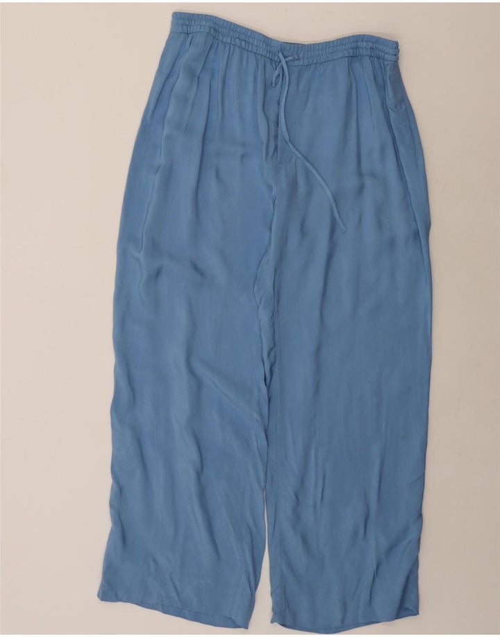 Set 2 pezzi Zara da donna UK 20 2XL W40 L31 viscosa blu