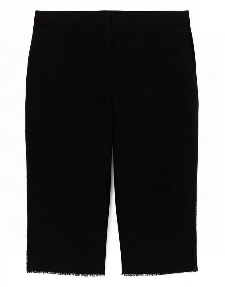 Bermuda Zara da donna medi W28 Lyocell nero