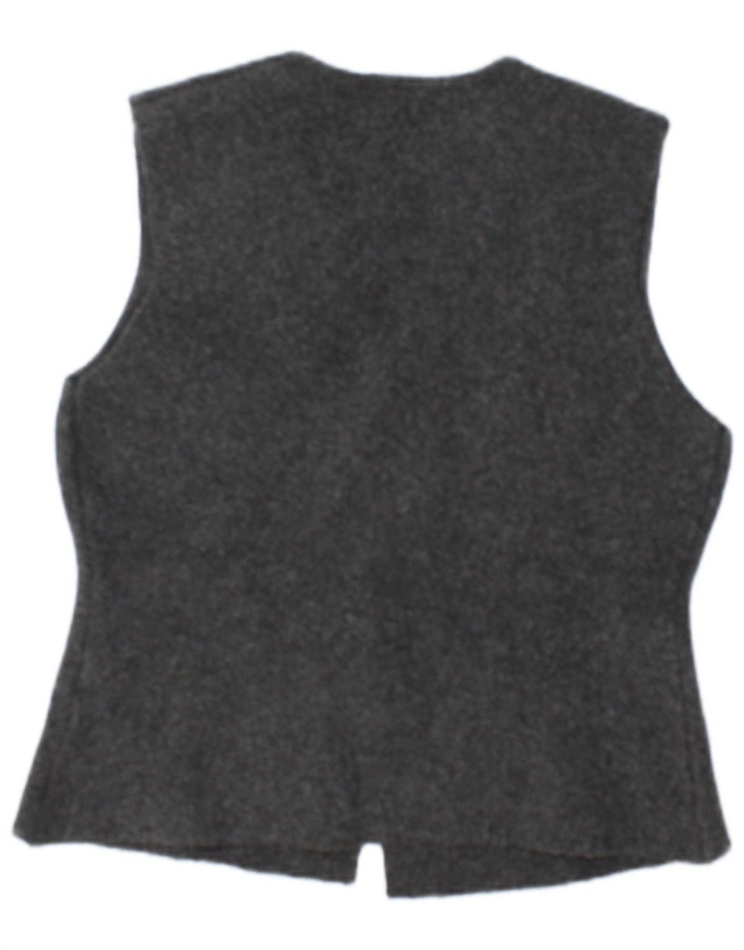 Gilet da donna Zara UK 14 grande poliestere grigio