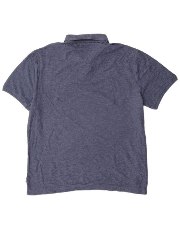 Polo da uomo PENGUIN 2XL in cotone blu