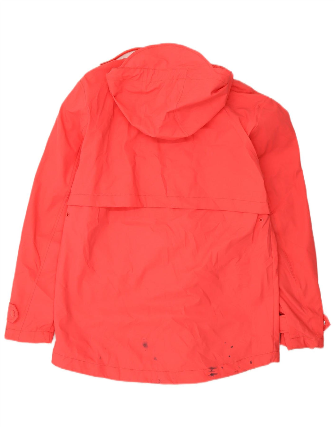 Giacca antipioggia oversize con cappuccio da donna Marks & Spencer UK 8 piccola arancione