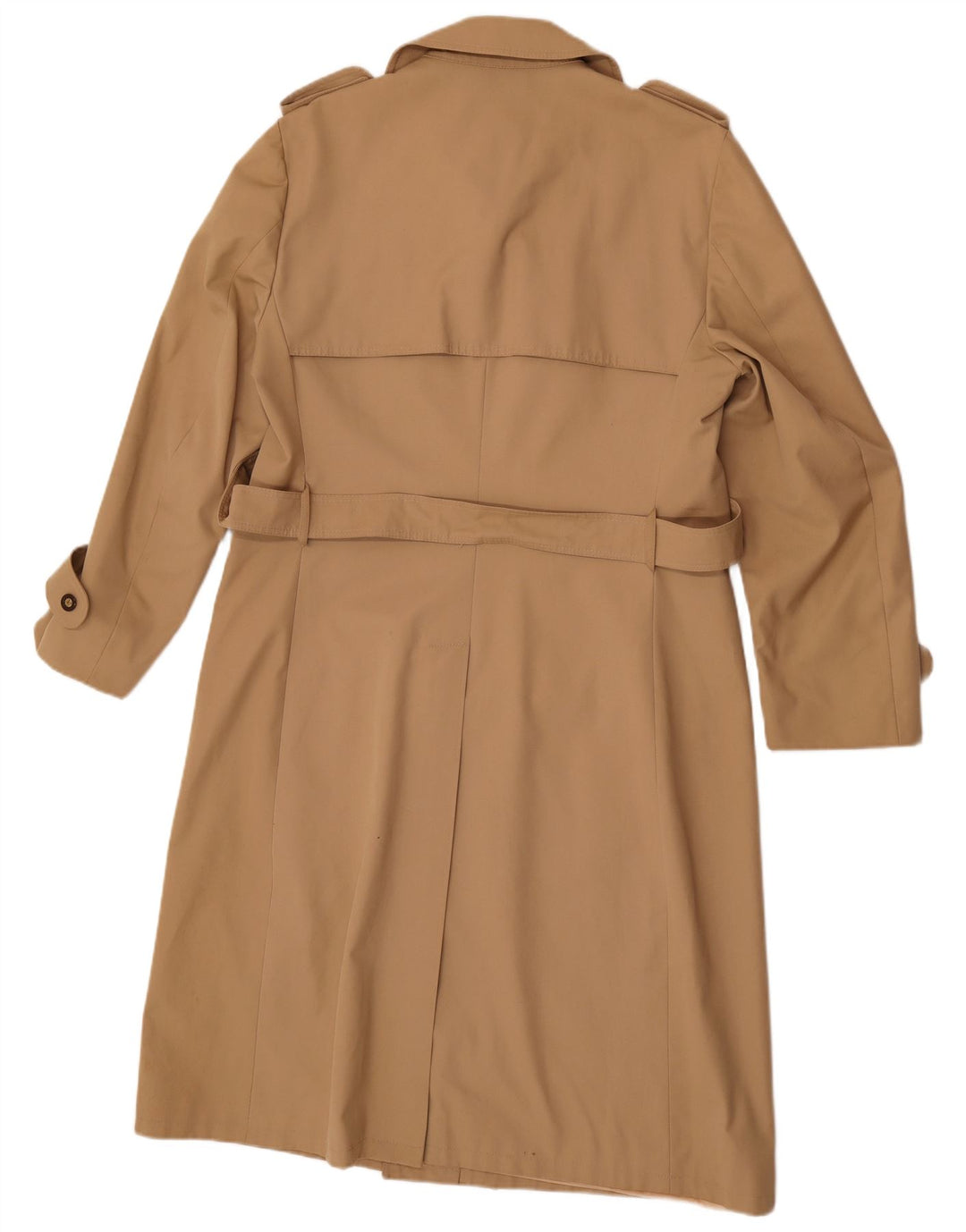 Trench da uomo vintage UK 38 Poliestere beige medio