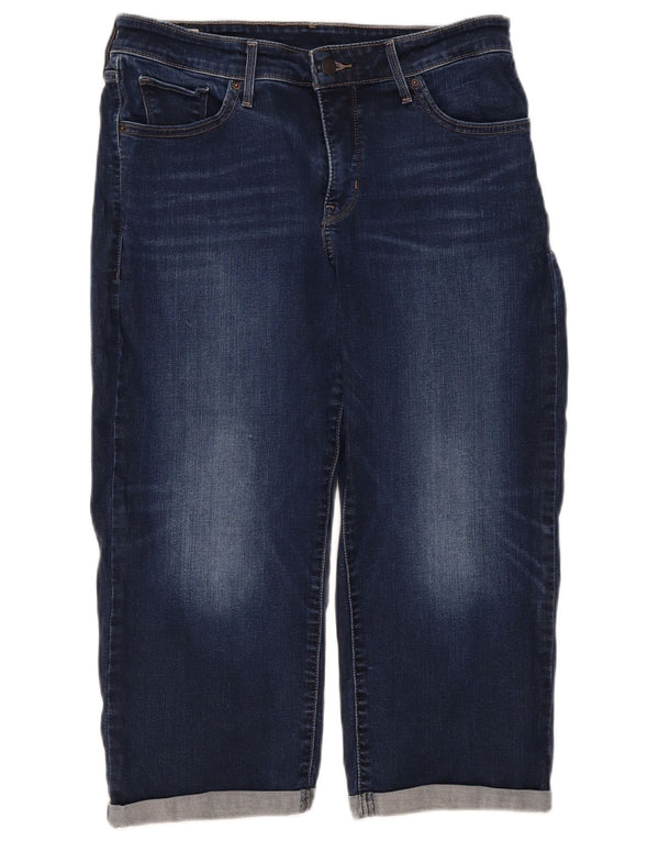 Jeans Capri da donna Levi's US 16 XL W32 L21 Cotone blu