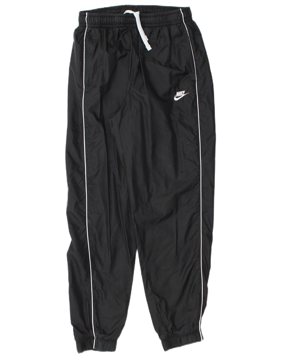 Pantaloni impermeabili Nike da donna, vestibilità ampia, UK 14, nylon nero medio