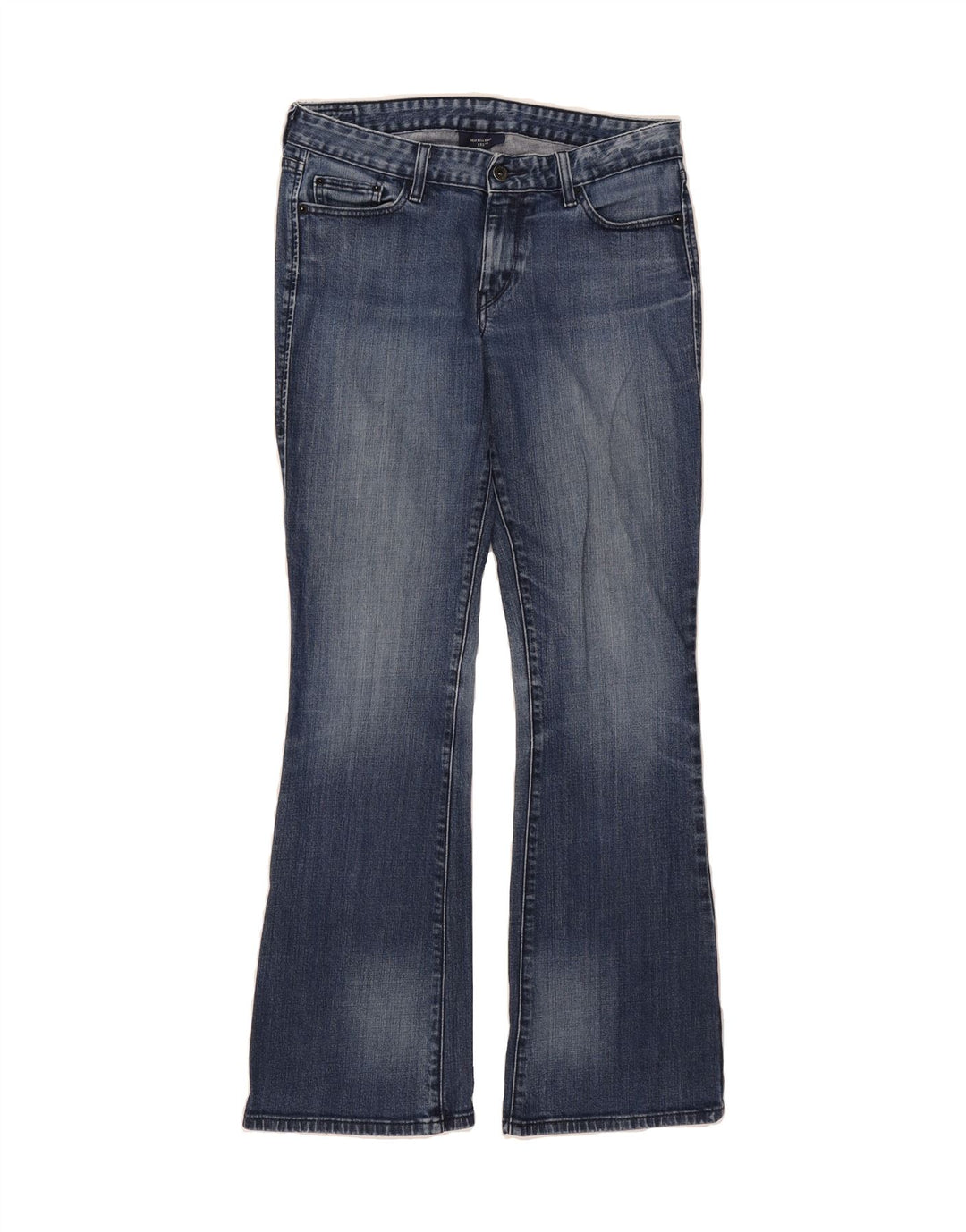 LEVI'S Womens Mid Rise Bootcut Jeans US 8 Medium W34 L32 Blue Vintage Levi's and Second-Hand Levi's from Messina Hembry 