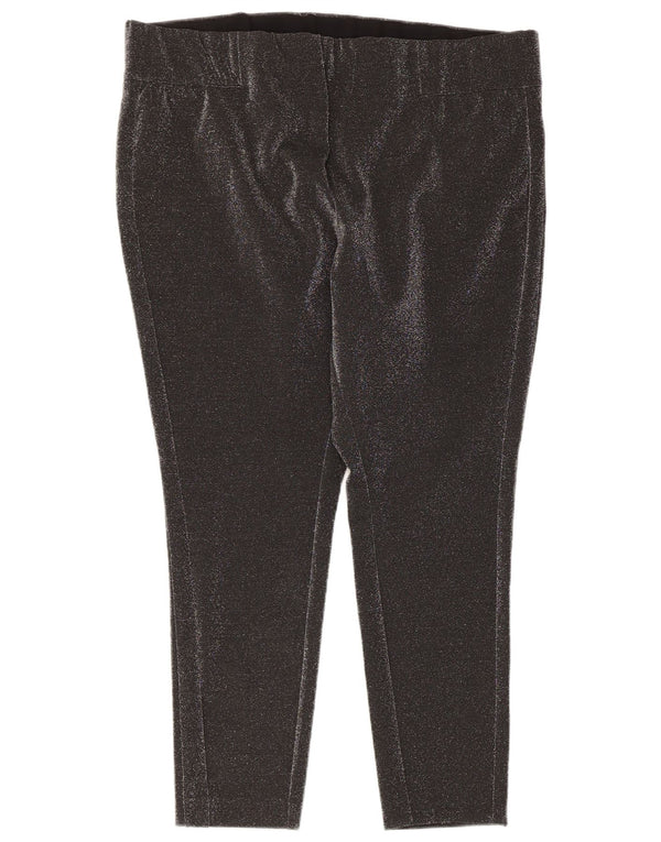 Leggings da donna Marks & Spencer UK 22 3XL Poliestere chiazzato grigio