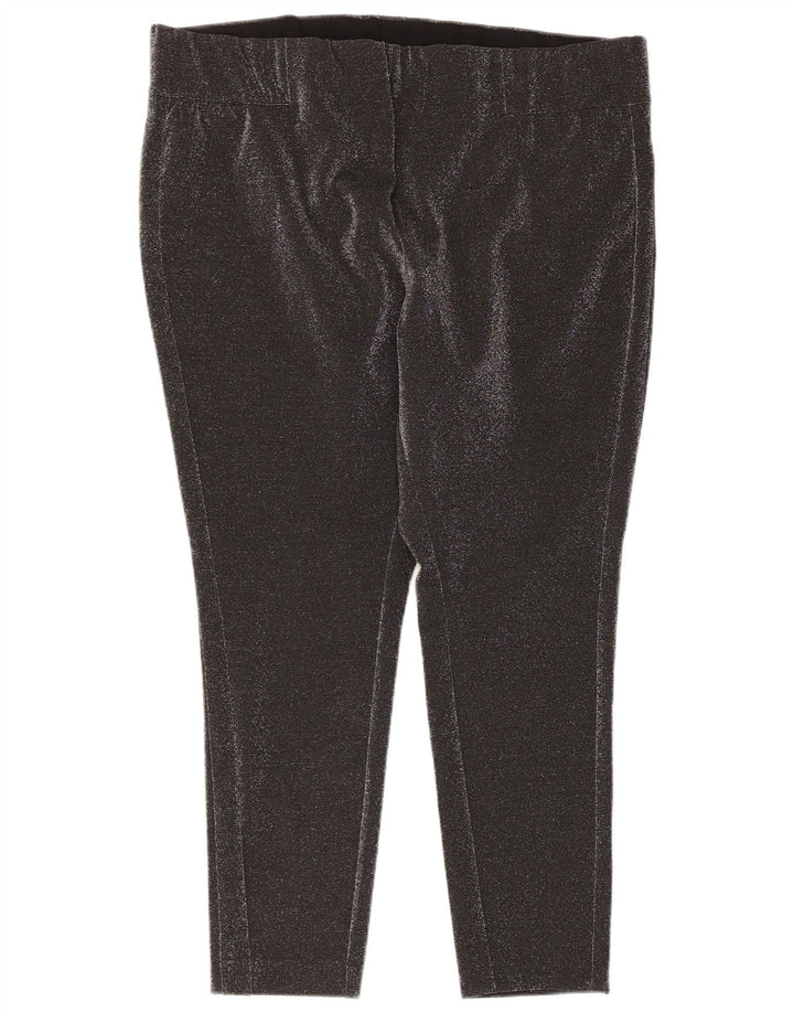 Leggings da donna Marks & Spencer UK 22 3XL Poliestere chiazzato grigio