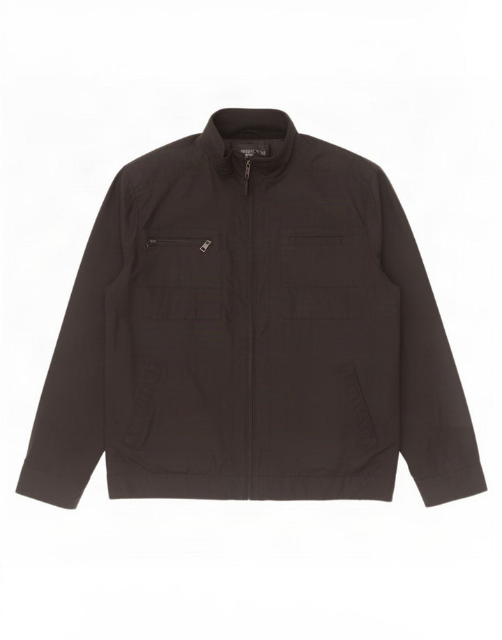 Giacca utility da uomo Marks & Spencer UK 38 cotone nero medio