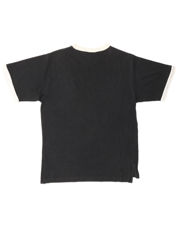 T-shirt ASICS da uomo Top Small in cotone nero
