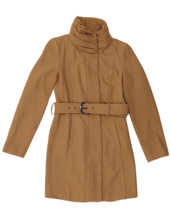 Cappotto Zara Donna UK 10 Small Beige