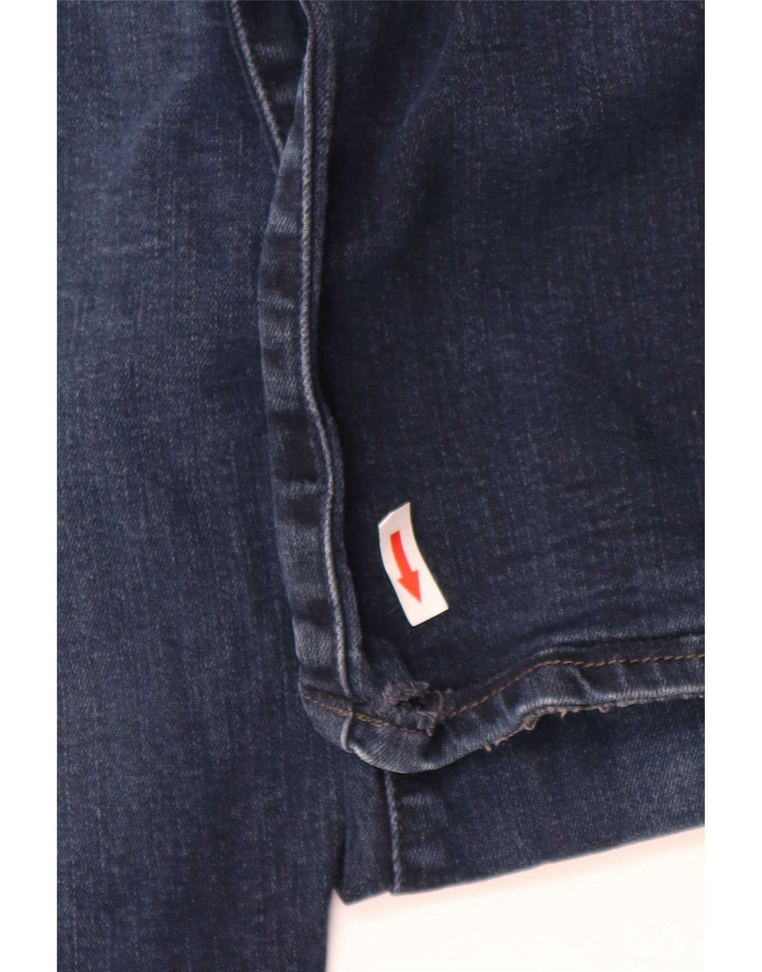 Jeans dritti da uomo Levi's W32 L27 cotone blu navy