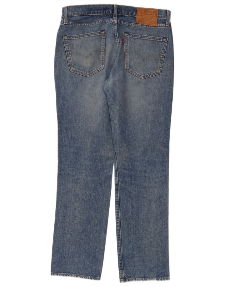 Levi's Uomo 511 Slim Jeans W32 L30 Cotone Blu