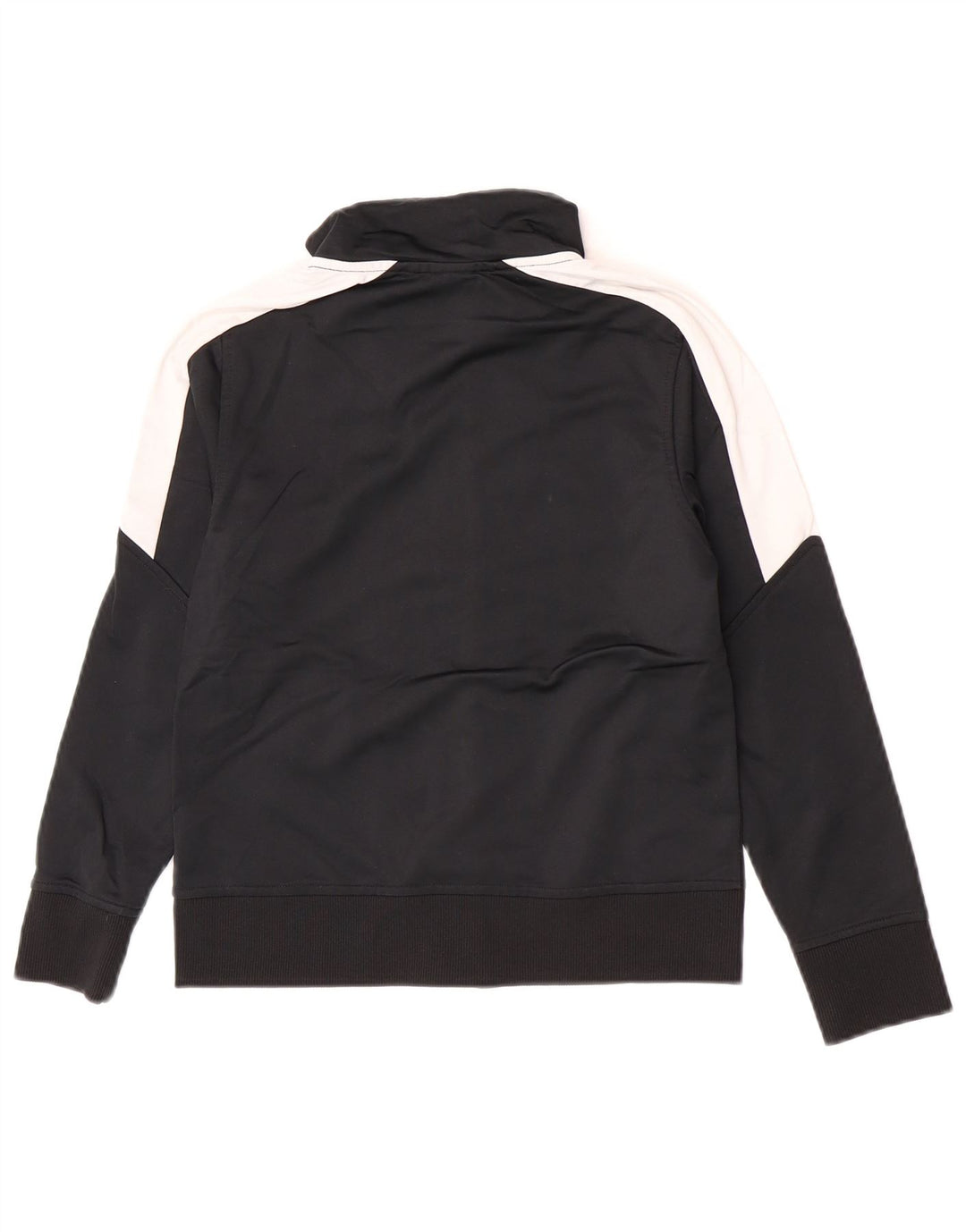 Giacca da tuta da ragazzo Puma, 7-8 anni, piccola, in poliestere color block nero