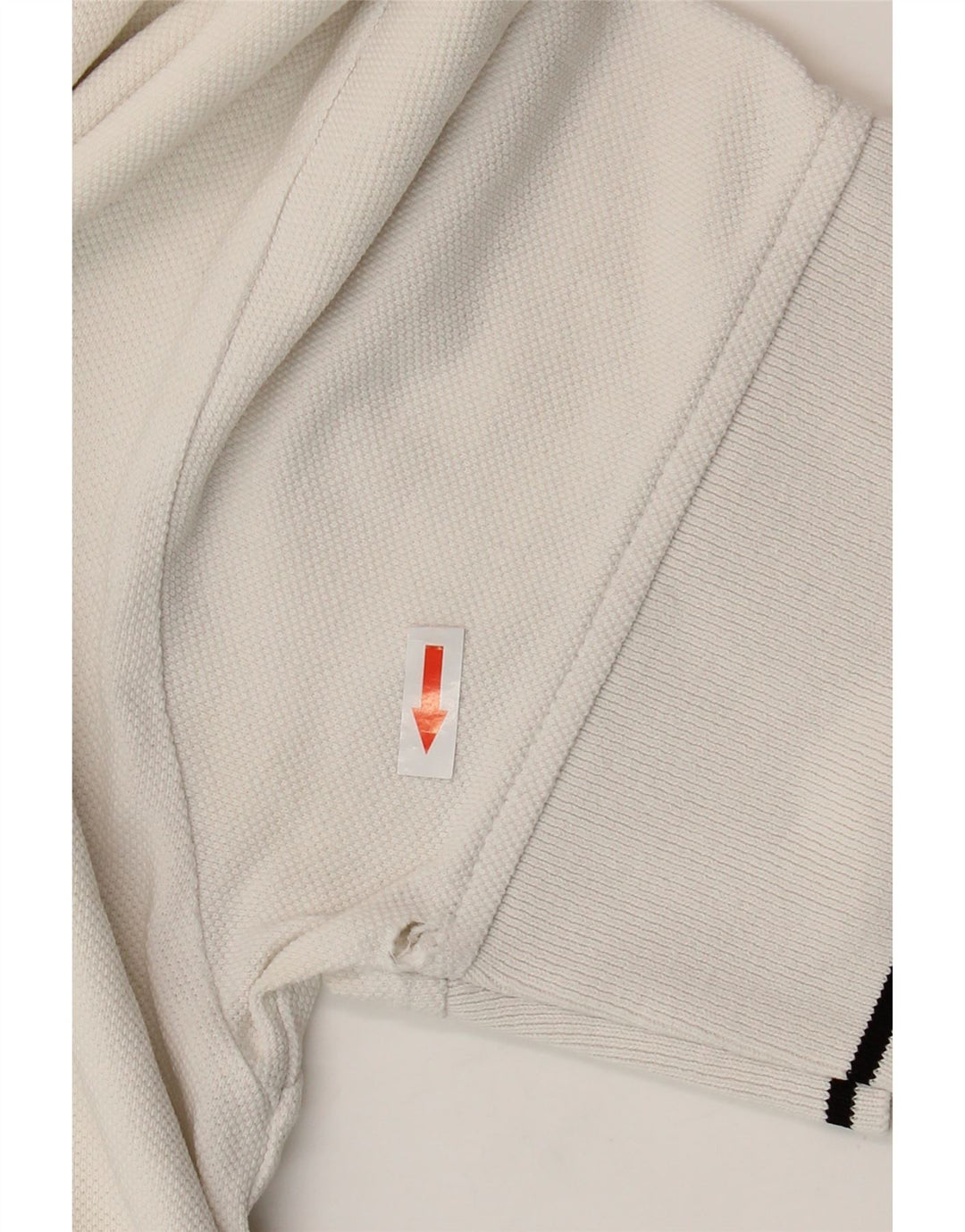 Polo grafica da uomo NORTH SAILS XL in cotone bianco