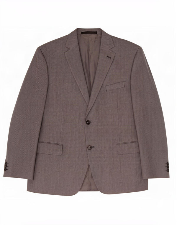 Giacca blazer a 2 bottoni su misura da uomo Marks & Spencer UK 46 XL nera