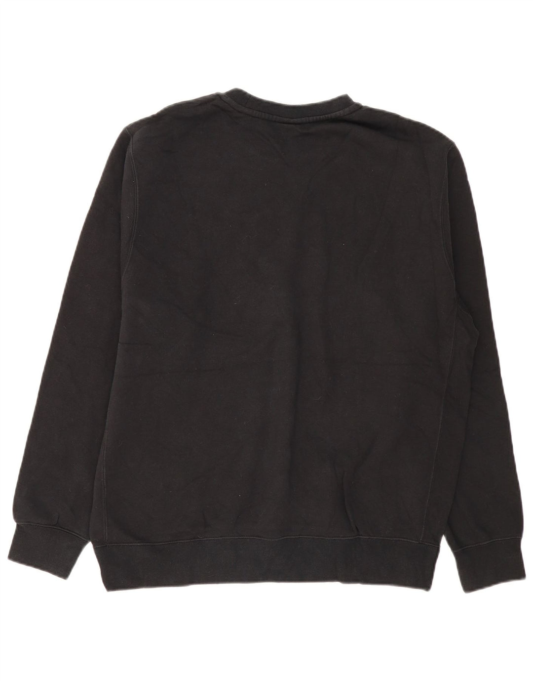 Felpa da uomo Nike Maglione grande in cotone nero