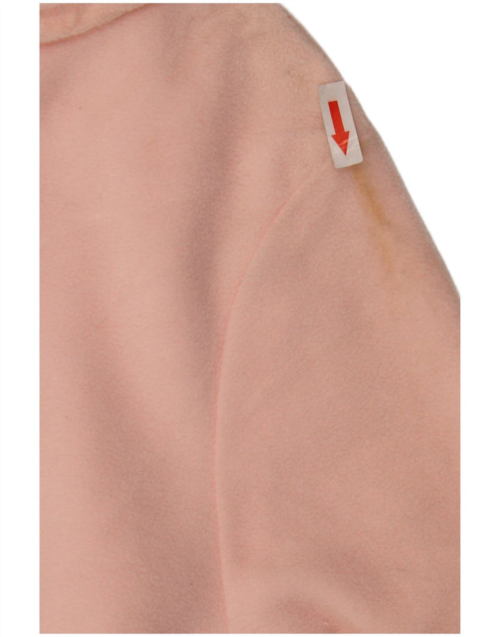 Maglione in pile da donna Tommy Hilfiger UK 14 poliestere rosa medio