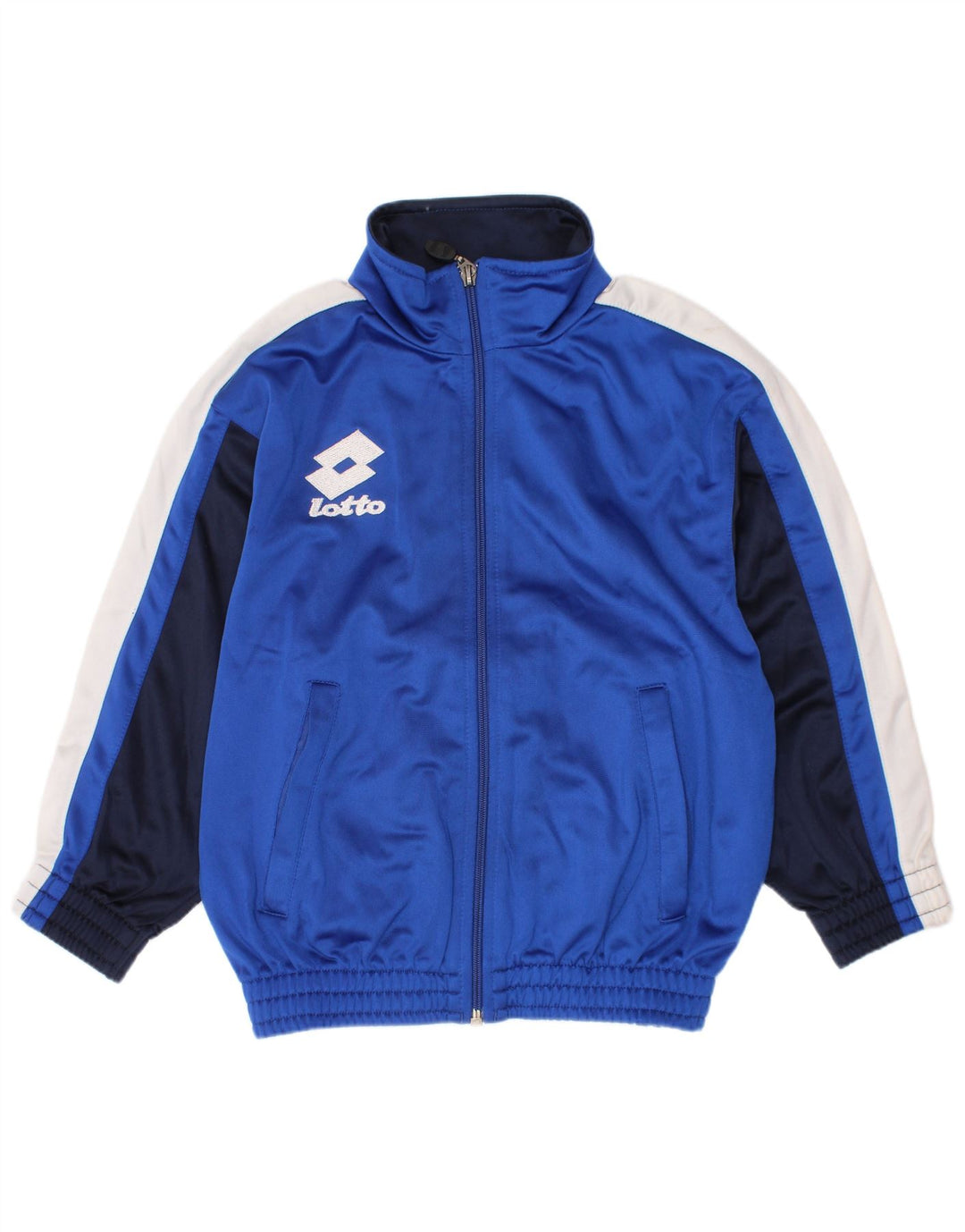 Giacca da tuta da bambino Lotto 5-6 anni Small Blue Colourblock