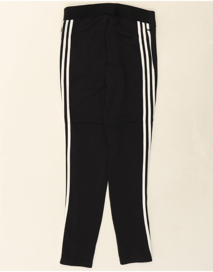 ADIDAS Womens Leggings UK 8/10 Small  Black Cotton Vintage Adidas and Second-Hand Adidas from Messina Hembry 