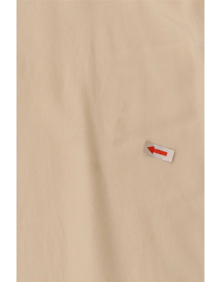 Camicetta vintage da donna Top UK 18 XL Seta beige