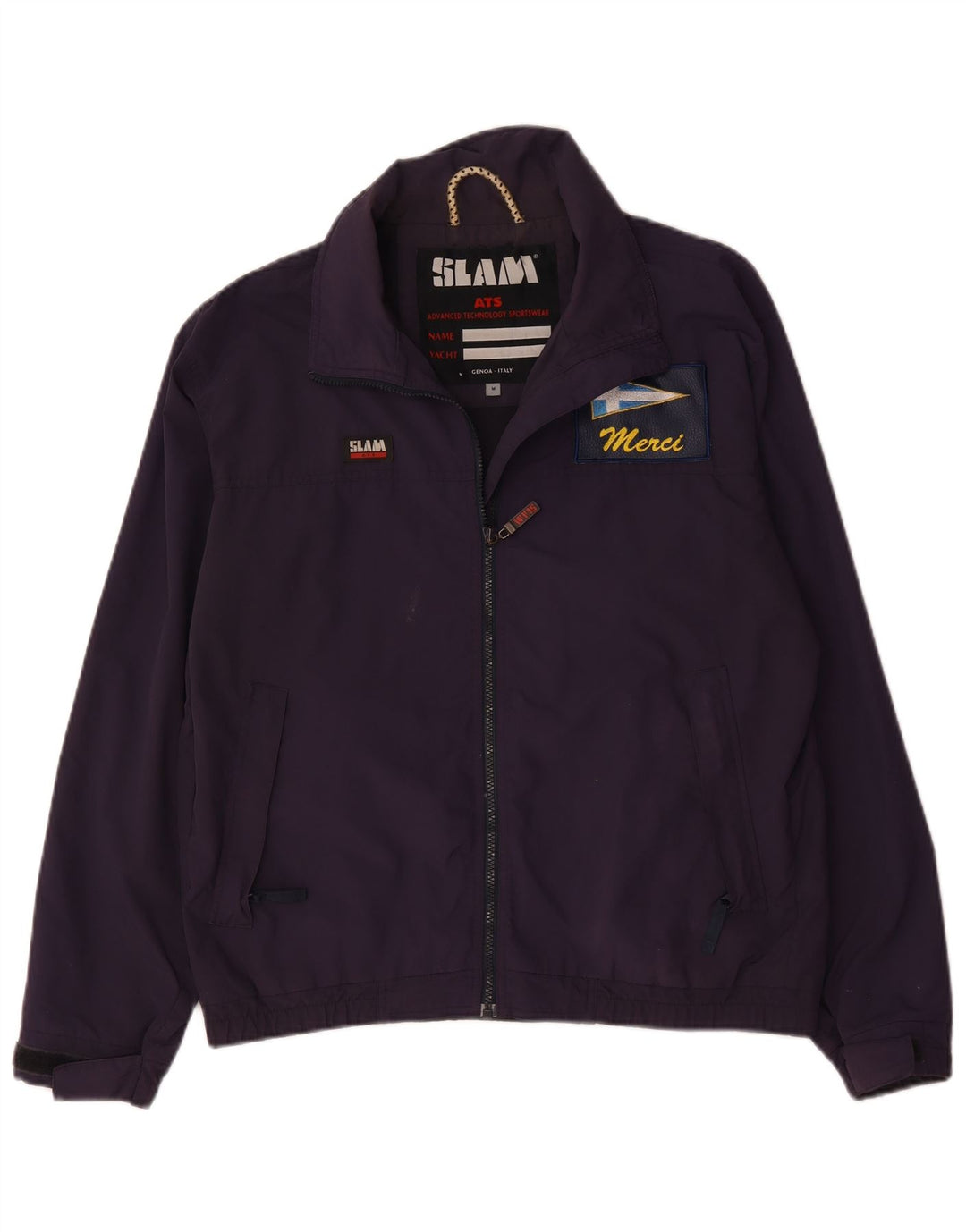 Giubbotto bomber da uomo Slam UK 38 nylon viola medio
