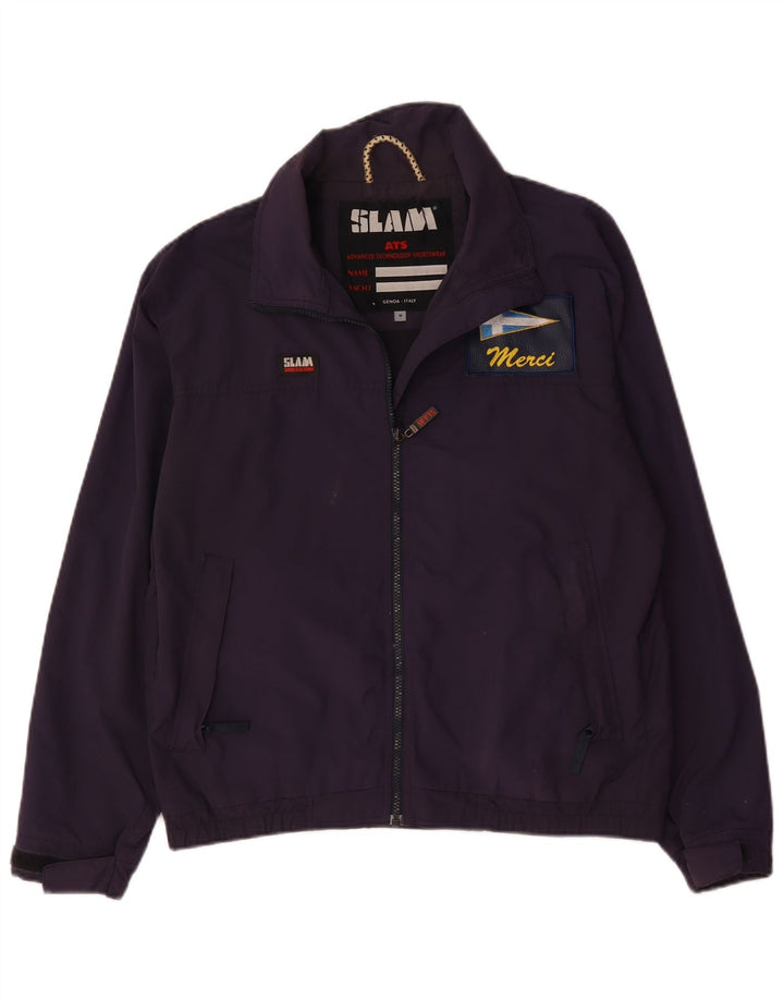 Giubbotto bomber da uomo Slam UK 38 nylon viola medio