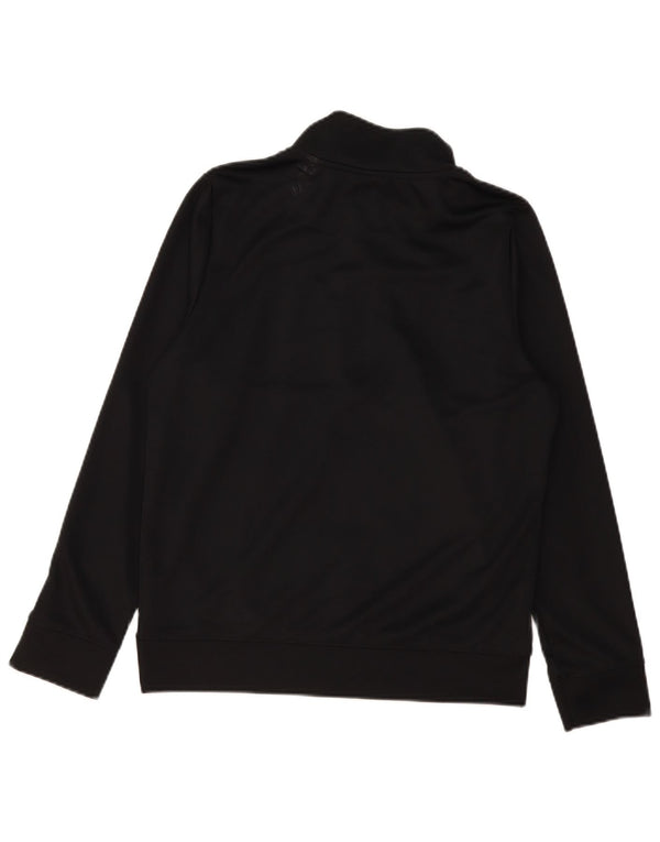 Felpa Nike Junior da ragazzo con zip standard, 13-14 anni, XL nera
