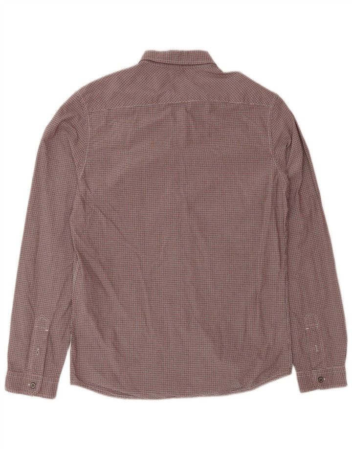Camicia da uomo su misura Paul Smith, in cotone a quadri rossi piccoli