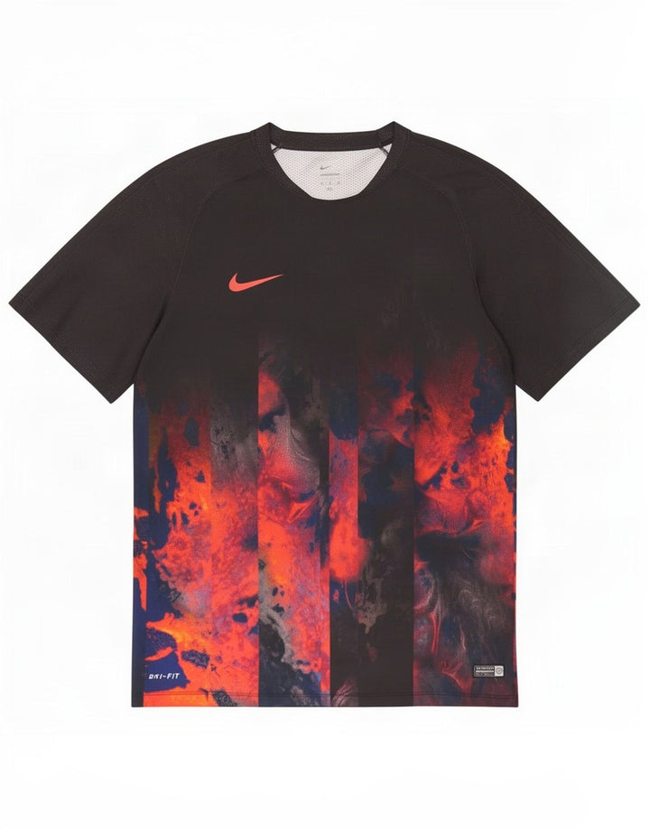 T-shirt grafica da uomo Nike Dri Fit Top XL poliestere nero