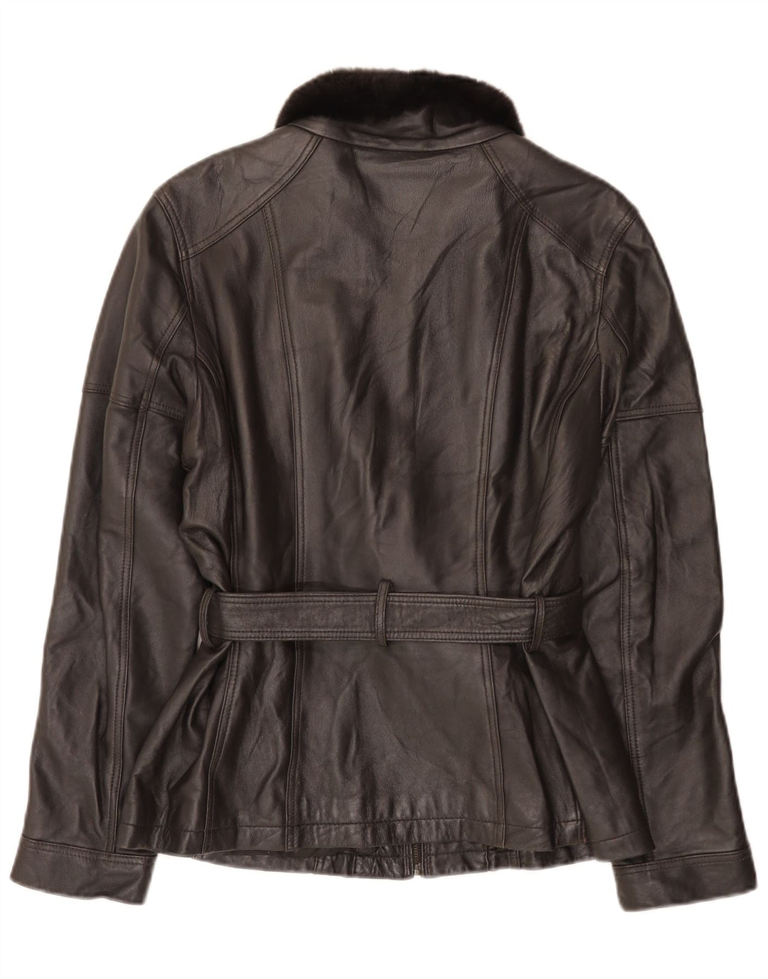 Giacca In Pelle Donna Conbipel IT 48 XL Nera