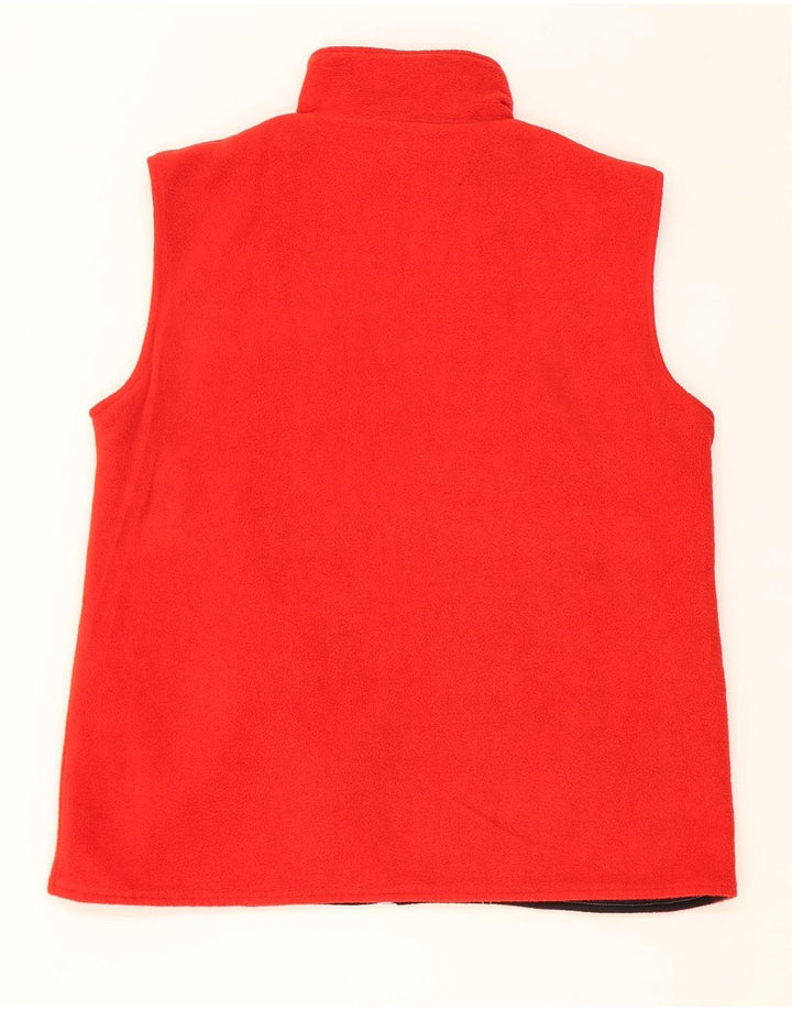 Gilet reversibile da uomo Lotto UK 36 Small Nero Poliestere color block