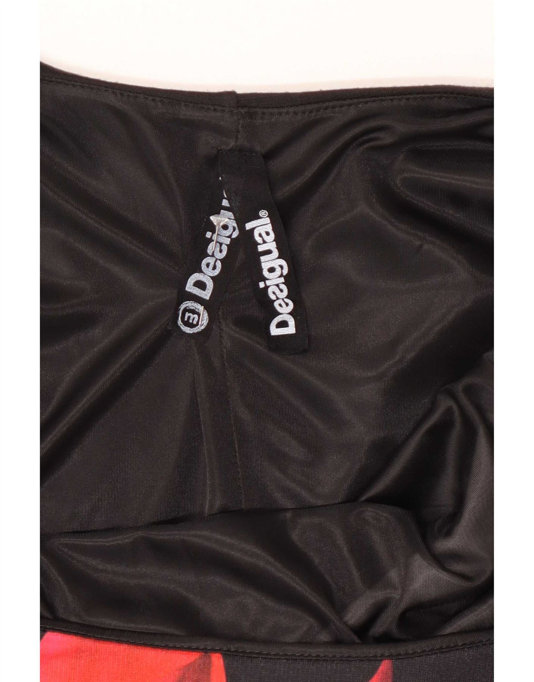 Abito tubino da donna Desigual UK 12 medio nero floreale
