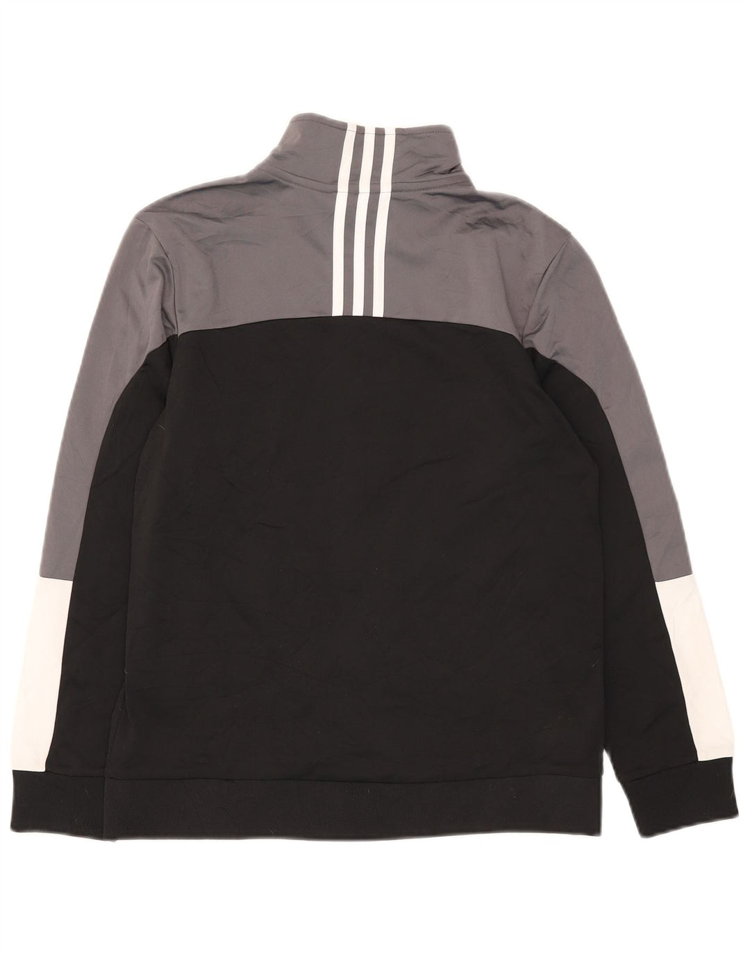 Giacca da tuta da ragazzo Adidas 12-13 anni Large Black Colourblock