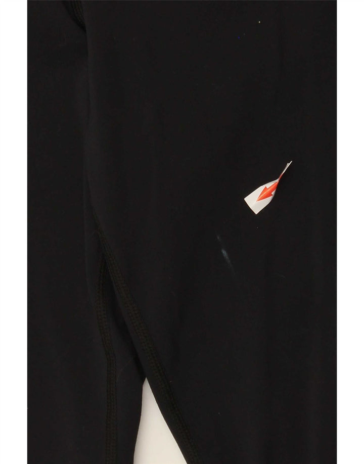 Leggings Nike Dri Fit Capri da donna UK 8 piccoli in nylon nero