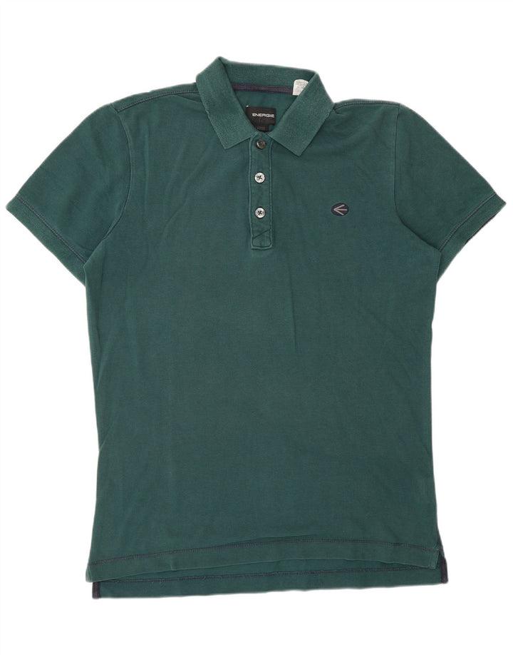 Polo da uomo ENERGIE grande in cotone verde