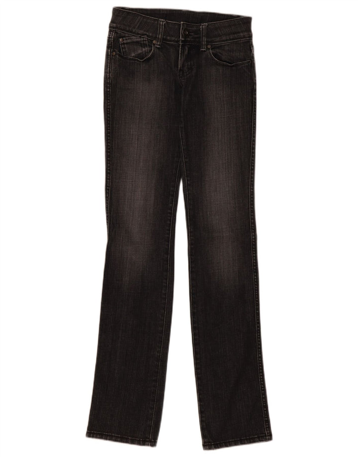 Jeans dritti da donna Lee W26 L34 cotone grigio