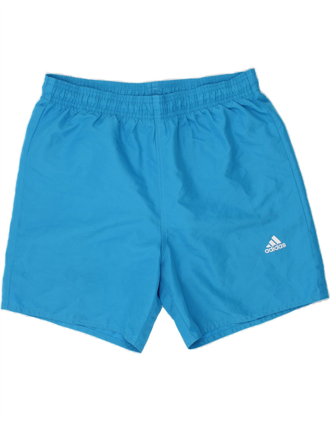ADIDAS Boys Sport Shorts 13-14 Years Blue Polyester Vintage Adidas and Second-Hand Adidas from Messina Hembry 
