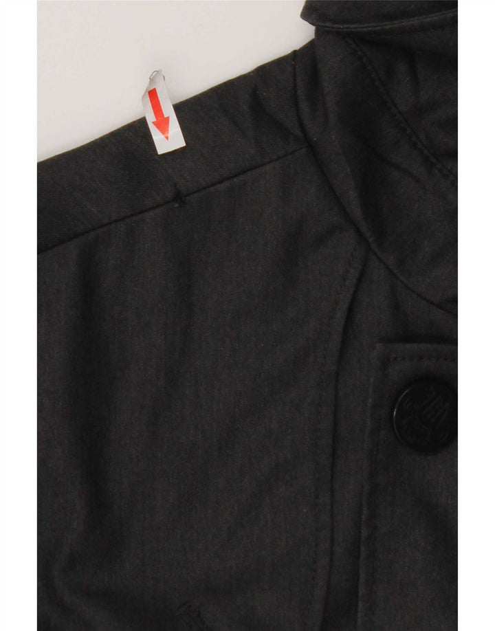 Giubbotto bomber doppiopetto da uomo Zara UK 38 Poliestere grigio medio