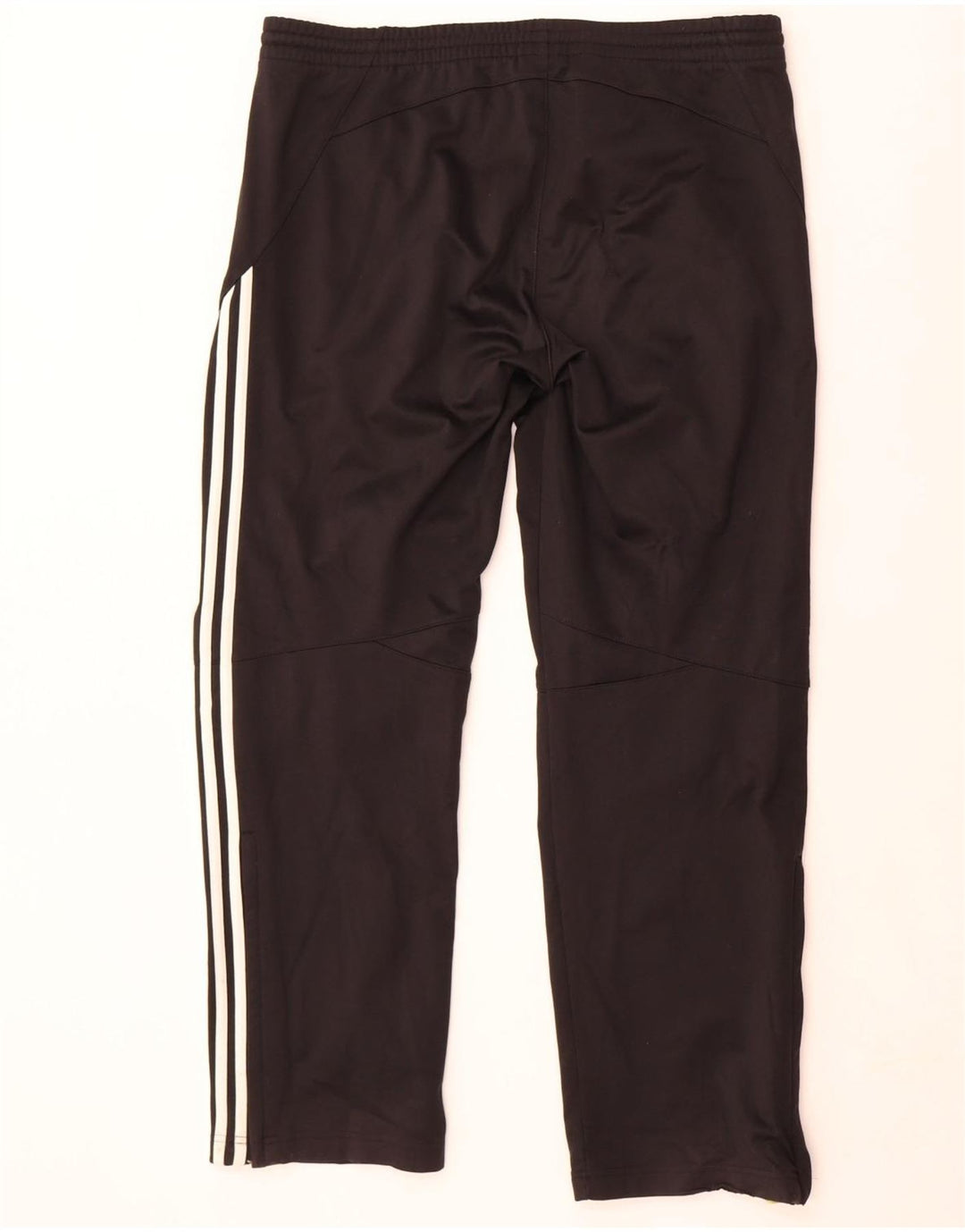 Pantaloni da tuta da uomo Adidas Large neri in poliestere