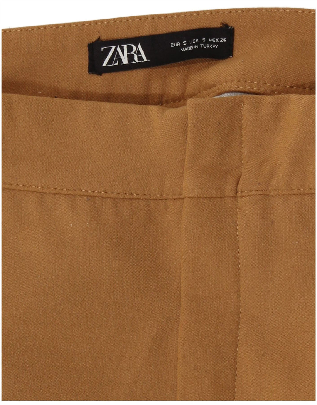 Minigonna Zara da donna piccola W26 Beige