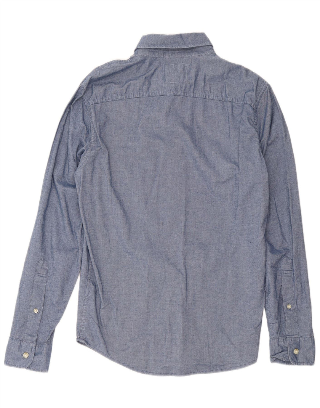 Camicia Hollister da uomo Small in cotone blu
