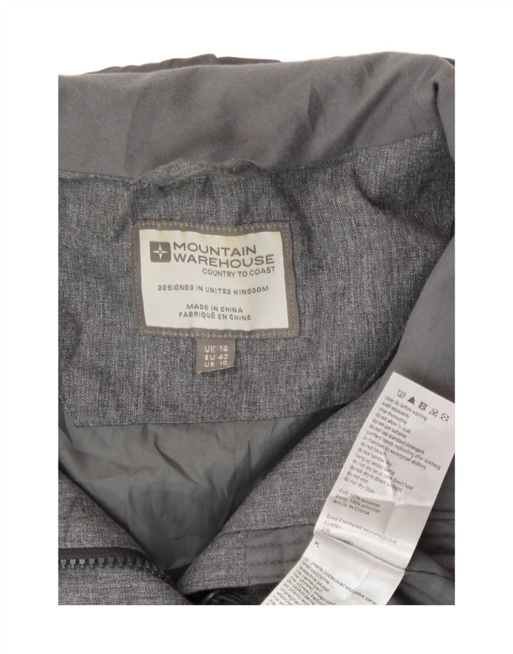 Giacca a vento da donna Mountain Warehouse UK 14 Large Grey Flecked