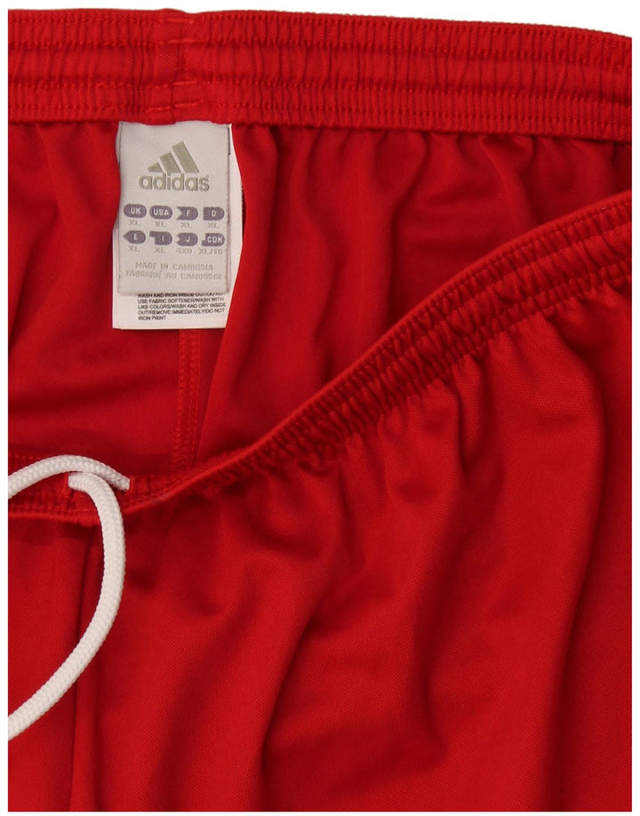 Pantaloncini sportivi da uomo Adidas XL rosso poliestere