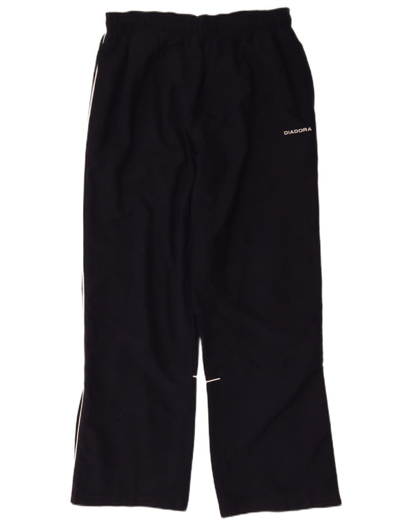 Pantaloni da tuta da uomo Diadora Large in poliestere blu navy